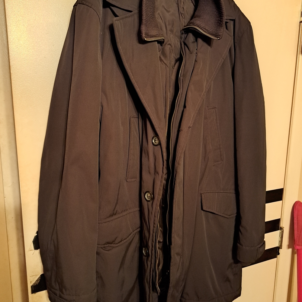 Men's Classic Black Coat